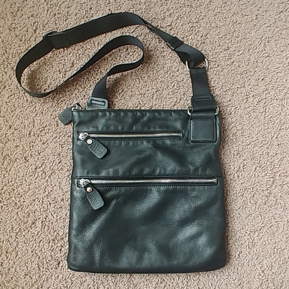 margot Handbags - Margot Black Leather Crossbody Bag(Final Price)